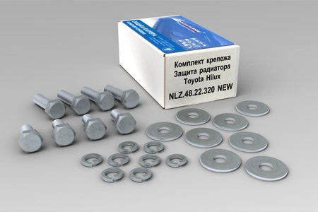 Защита радиатора (сталь) Novline Toyota Hilux (2011-2015) NLZ.48.22.320 NEW